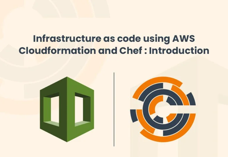 Infrastructure as code using AWS cloudformation