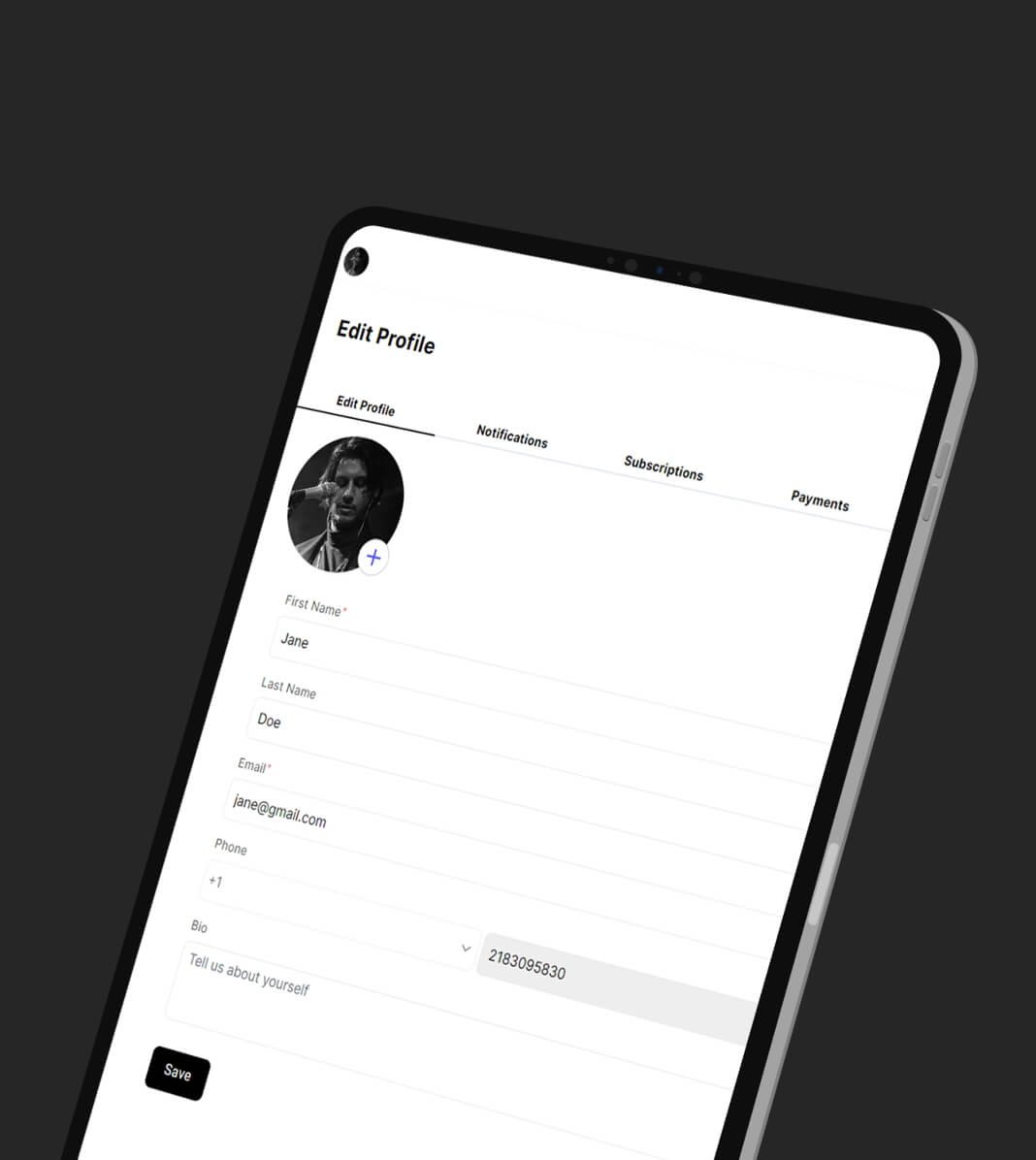 Grouped web application