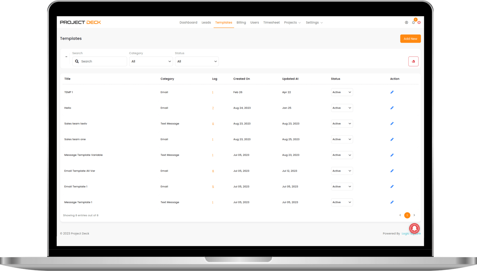 Project Deck Project Management App
