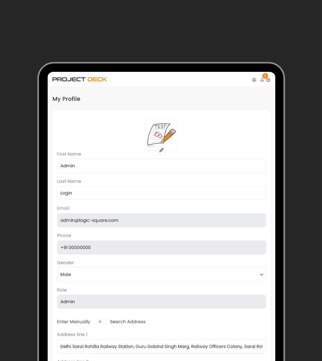 Project Deck work management tool