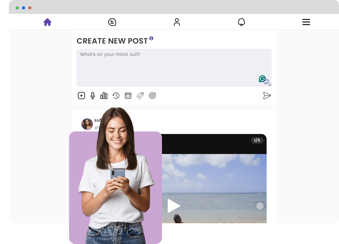 online content creation platform for influencers