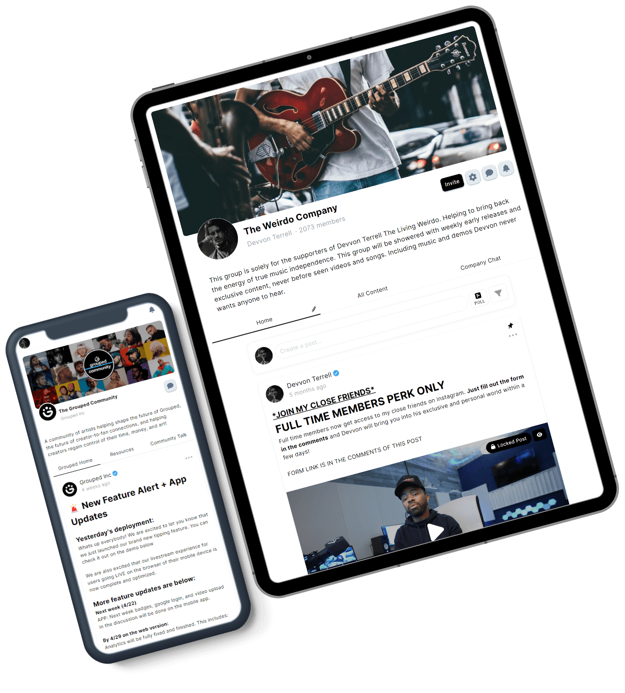 Grouped Case studies