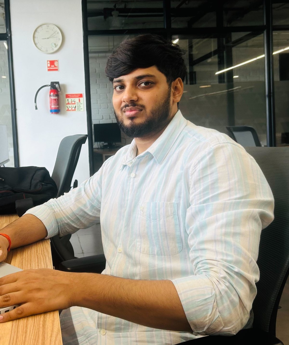 Pratik Raj, the lead QA Engieneer of our team